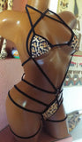 URBAN DANCE STRIPPER WEAR BROOKLYN CAGE BOOTY SET BY LA KISS.COM