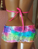Darling Thong Bikini set w/Matching Sarong by LA Kiss.com