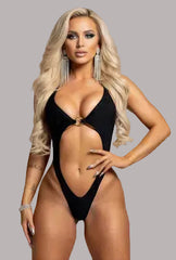 Rock N Roll Thong Back Onsie by LA Kiss LLC