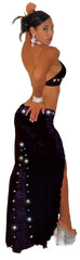 SEXY STRIPPER HOT CLUBWEAR EXTREME CAPRI CAGE SET W/THONG BY LA KISS.COM - LA Kiss.com - 1
