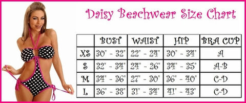 Bikini Sizing Chart - LA Kiss.com