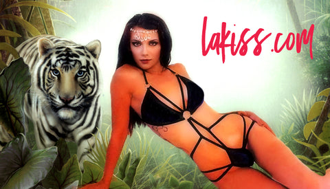 Pool Party Bikinis Nairobi Strappy Scrunchbutt One piece by LAKiss.com